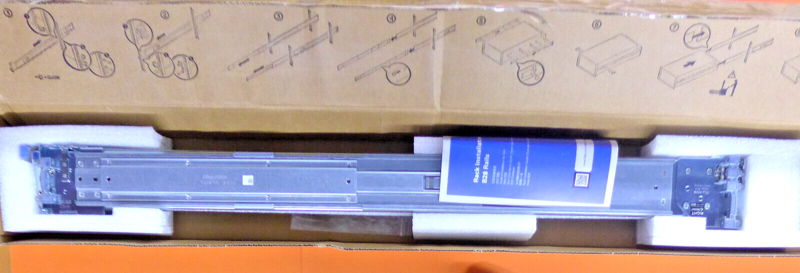 Genuine Dell XE9680 2U Rack Rail Kit DVT88