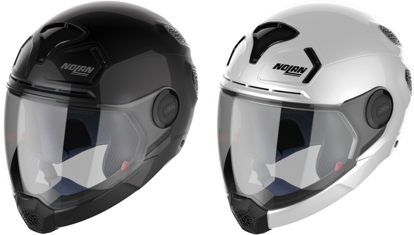 Nolan N30-4 VP Hybrid-Jet Urban EXTREME VENTED Commuting Motorbike Helmet