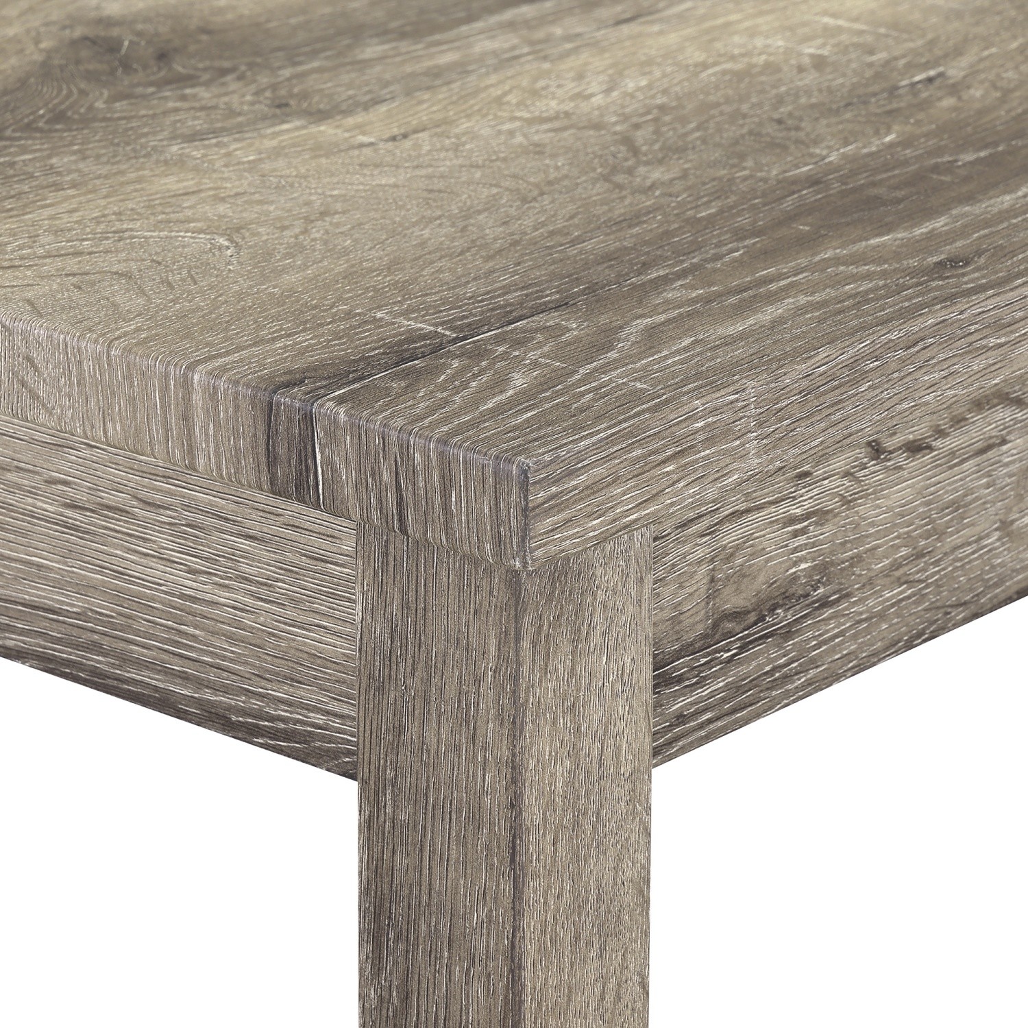 5 Piece Dining Table Set Square Wooden Table with 4 Upholstered Saddle Stools