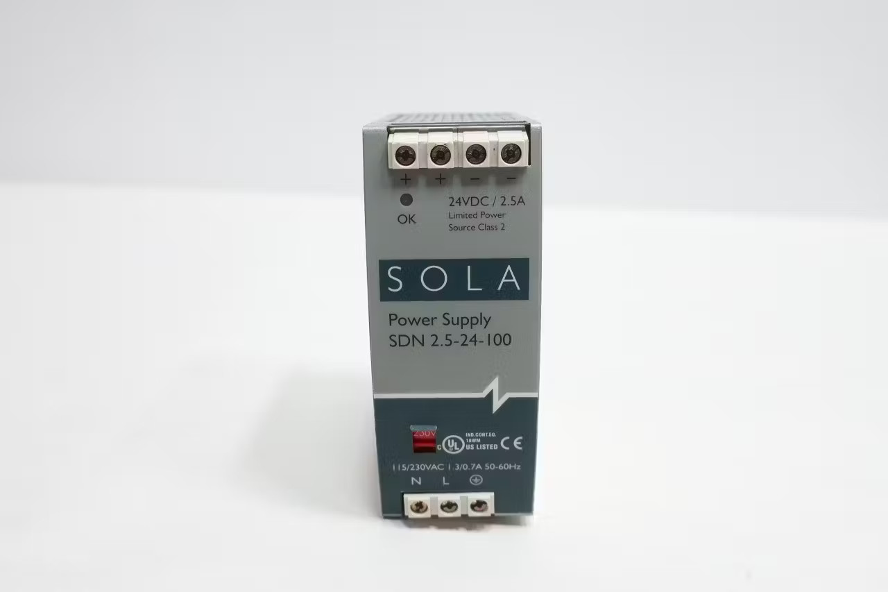 Sola SDN 2.5-24-100 Ac To Dc Power Supply 115/230v-ac 2.5a Amp 24v-dc