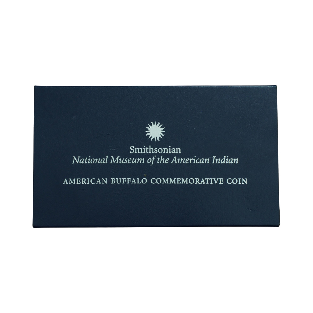 2001 Smithsonian American Buffalo Silver Dollar with Box *JE