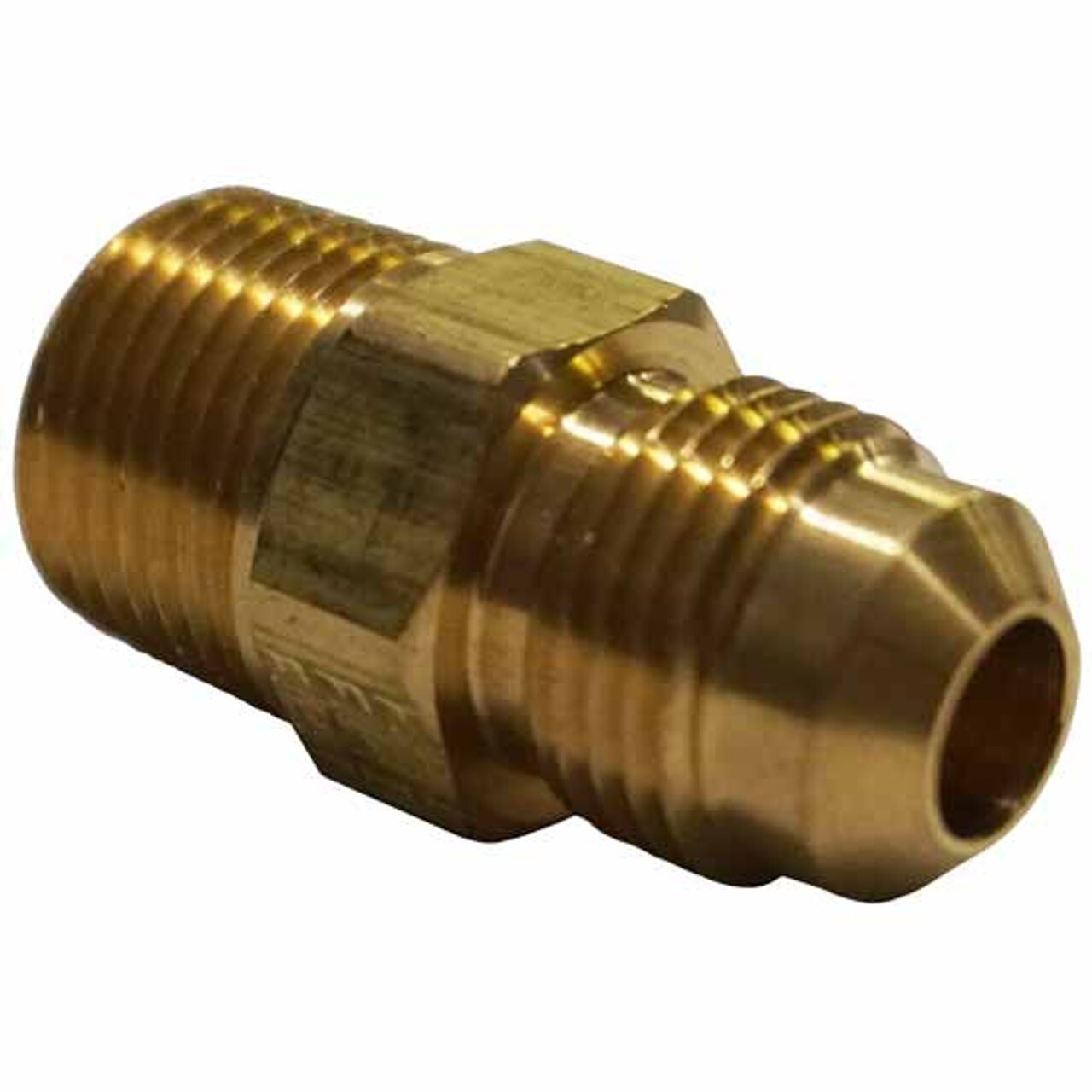3/8 Inch Brass Flare X 3/8 NPT Male