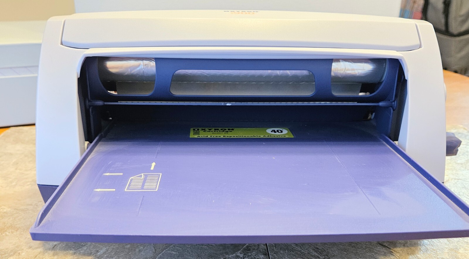 Craft System Sticker Label Magnet Maker & Laminator / Removable Cutter XYRON 900