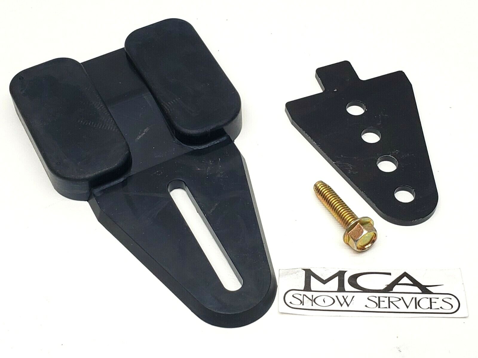 BOSS SNOW PLOW BUMPER STOP KIT W/ HARDWARE V PLOW MSC04254