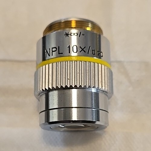 Leitz Wetzlar NPL 10x/0.20 ☆∞/- Microscope Objective