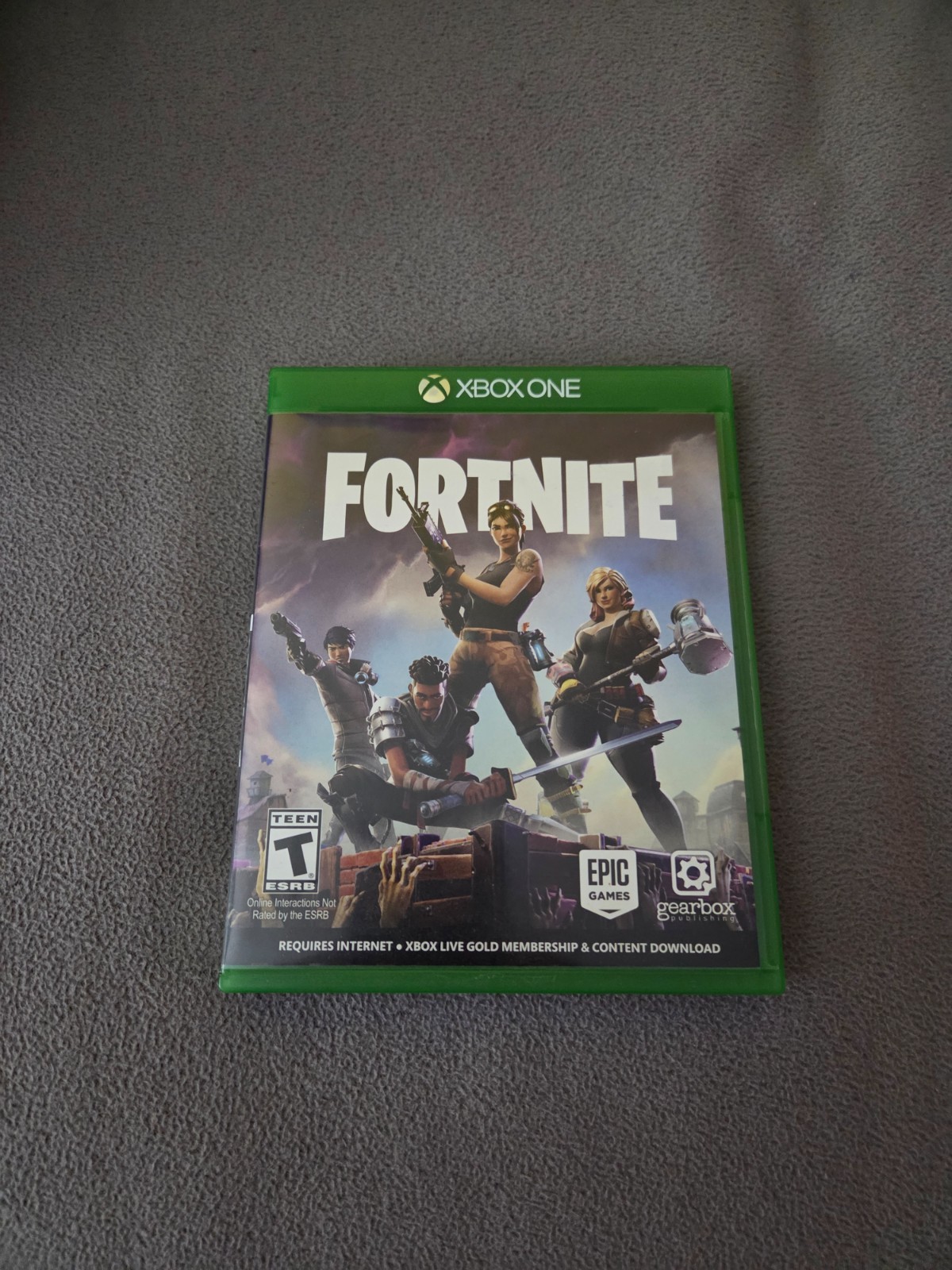 Fortnite Founders edition code unused + rare storm master weapon pack + disk