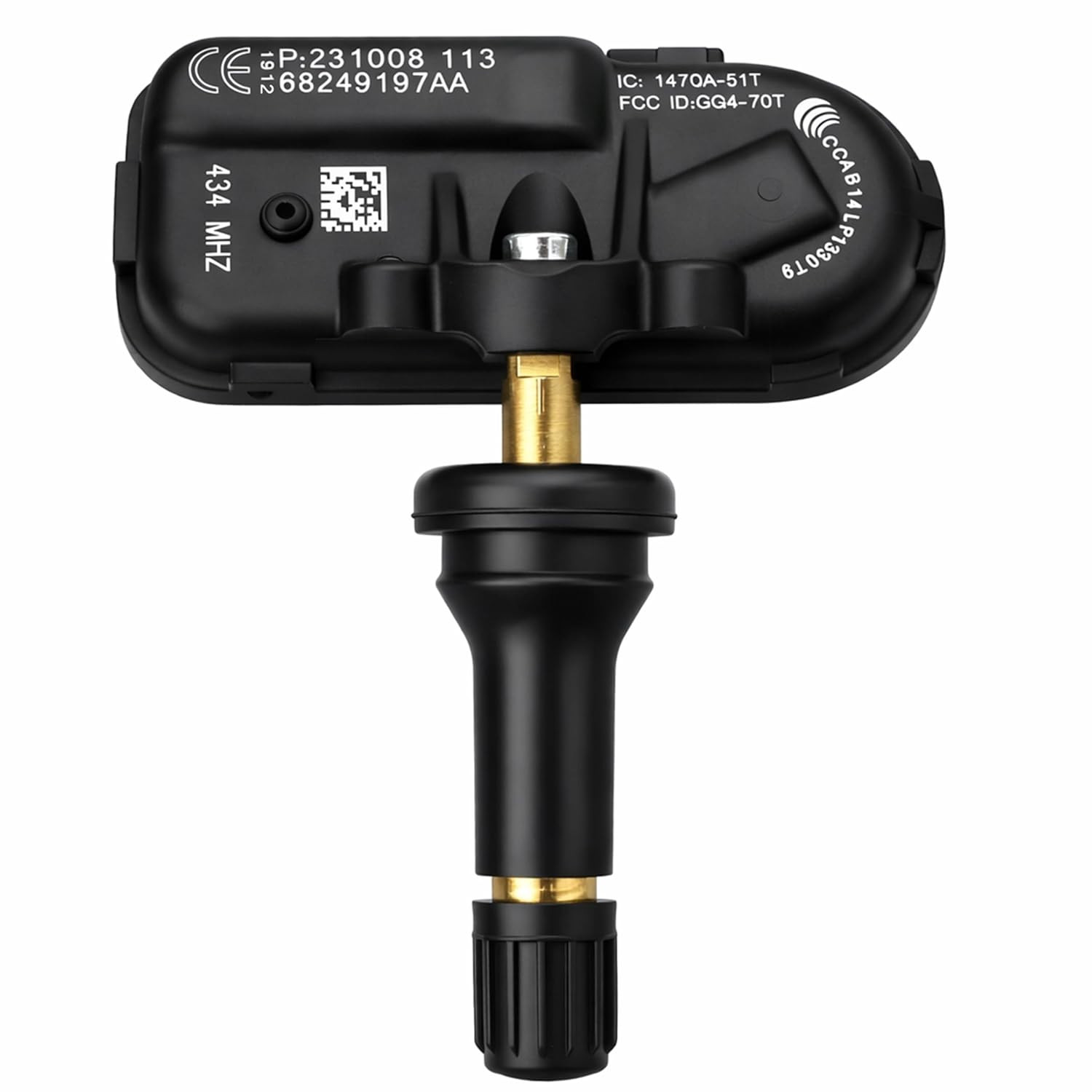 TPMS Sensor Tire Pressure Monitor Sensor  for 68239720AA 68249197AA, 434Mhz, Com