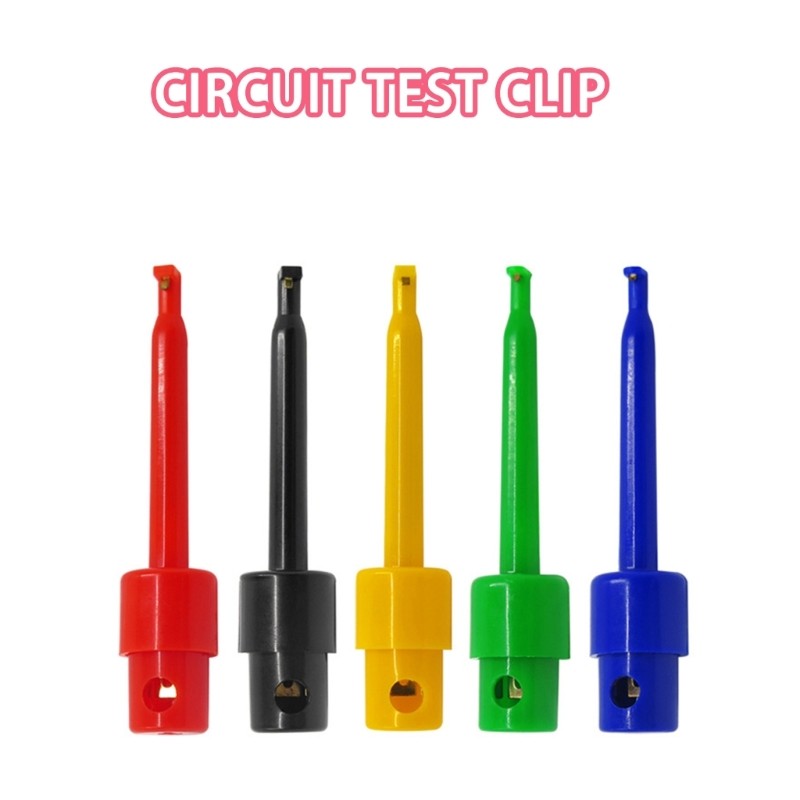 Multipurpose Test Leads Accessories Spring Loading Clamps for Accuracy Circuits
