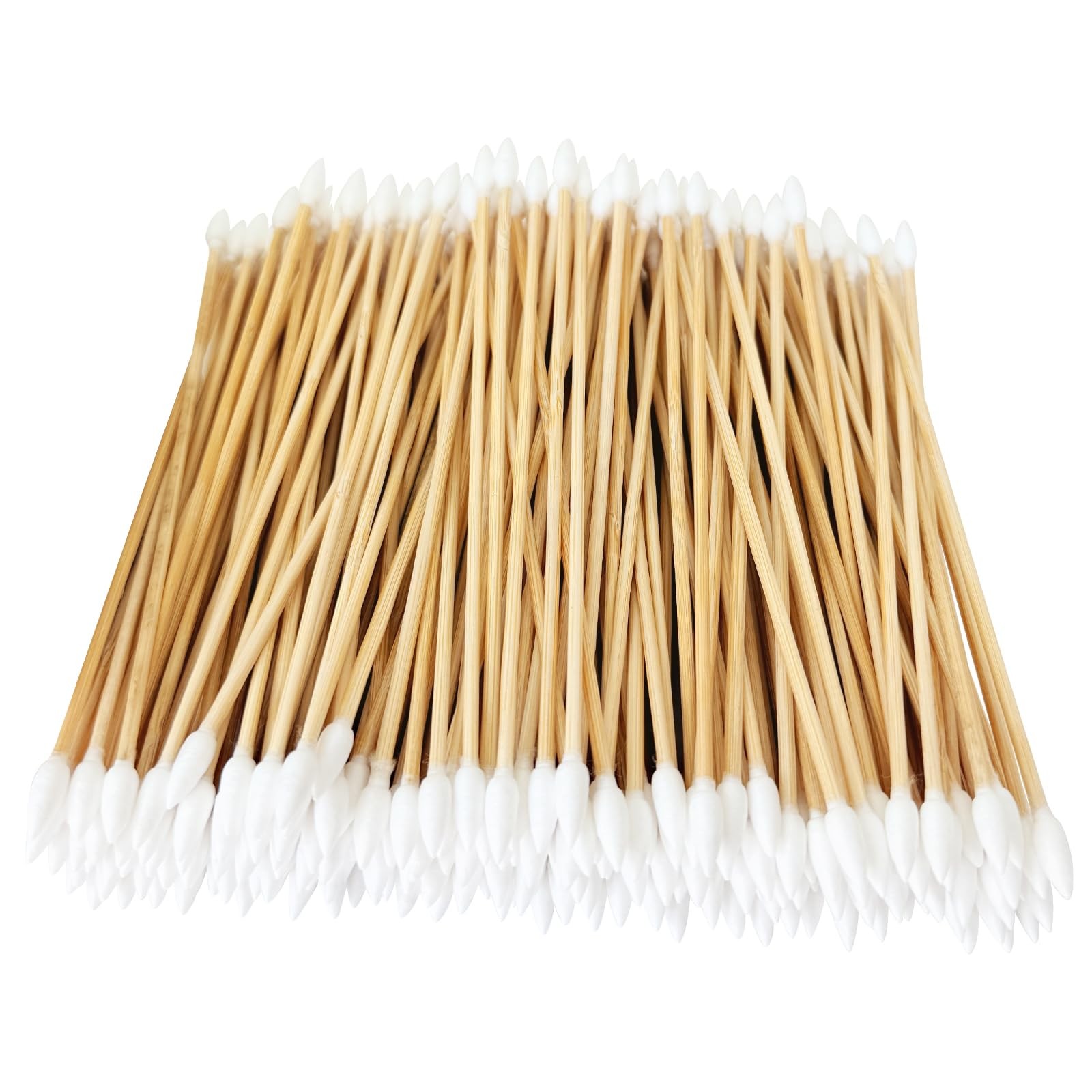 Gun Cleaning Swabs (200 PCS, 6-Inch) - Dual-Tip Precision Cotton with