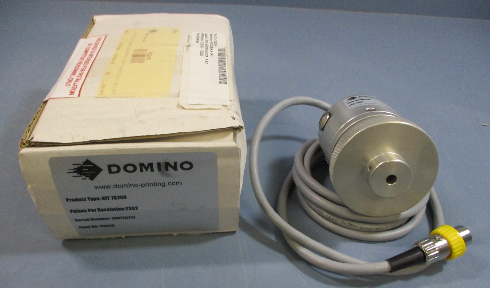 Domino Type SH/MR/HD Shaft Encoder Assembly 78208 2362PPR Missing Hardware