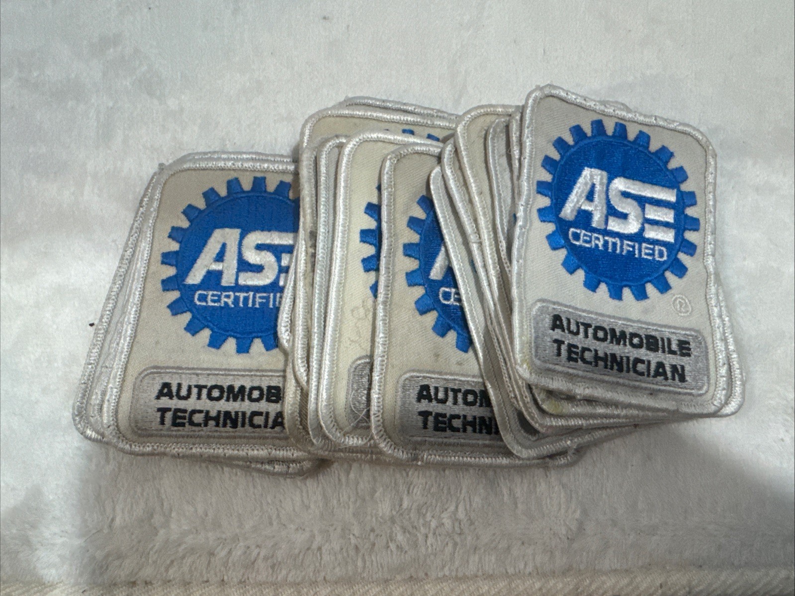 ASE Certified Automobile Technician Embroidered Patch