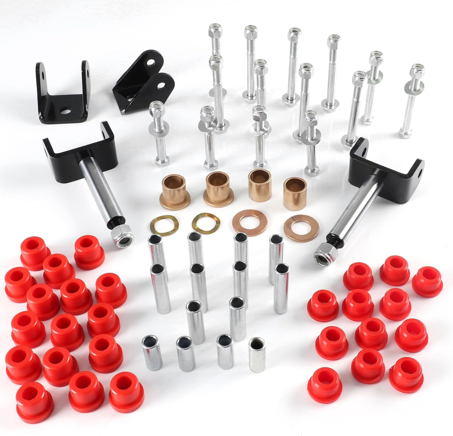 Golf Cart Front and Rear End Repair Bushing Kits for 1993-Up Club Car DS, Deluxe