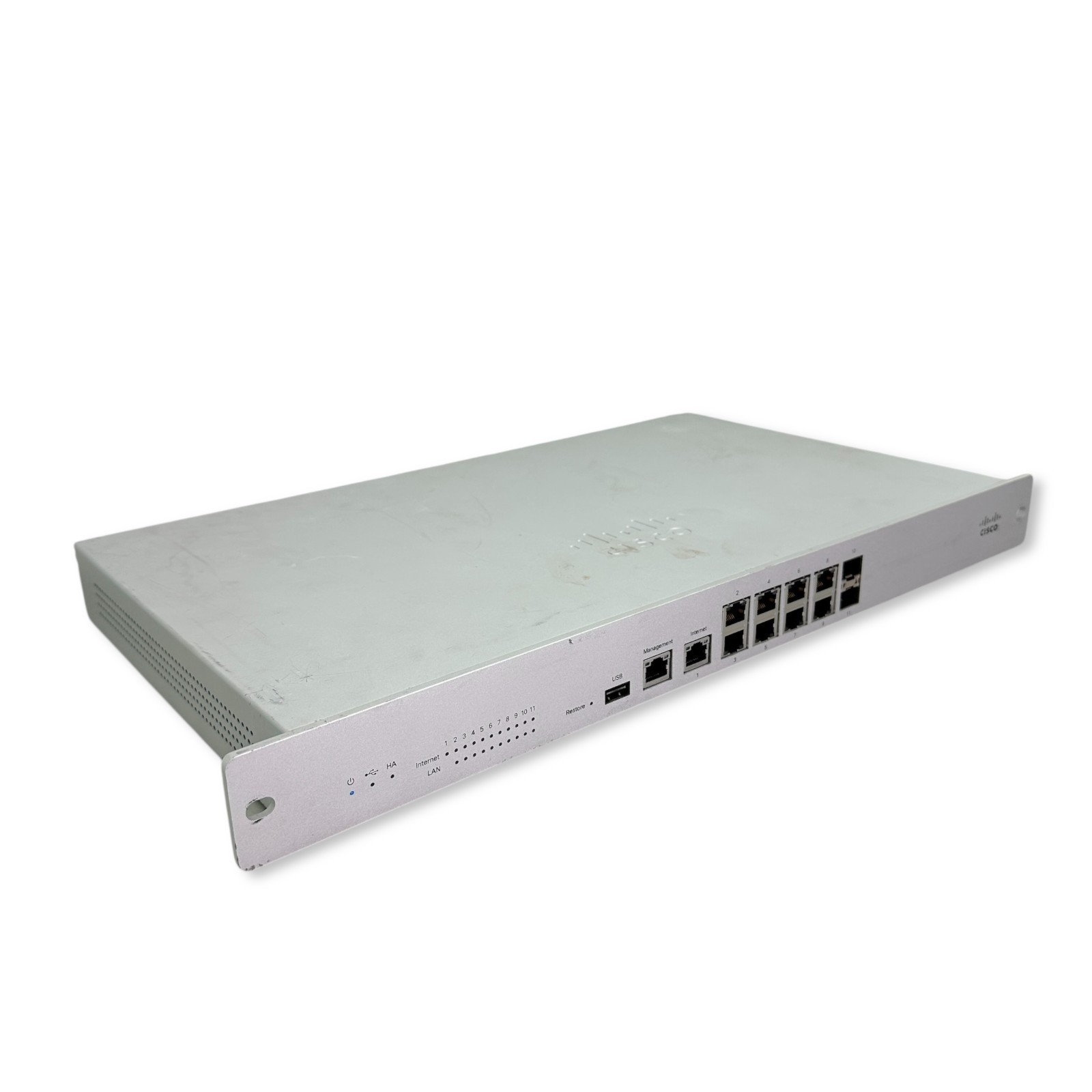 Cisco Meraki MX100 Cloud Managed Security Appliance Firewall MX100-HW