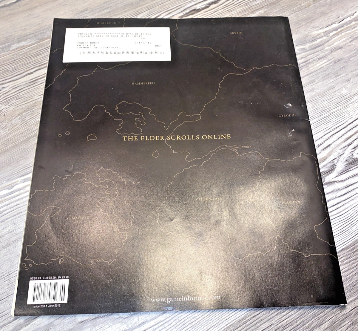 Game Informer 230 June 2012 The Elder Scrolls Online