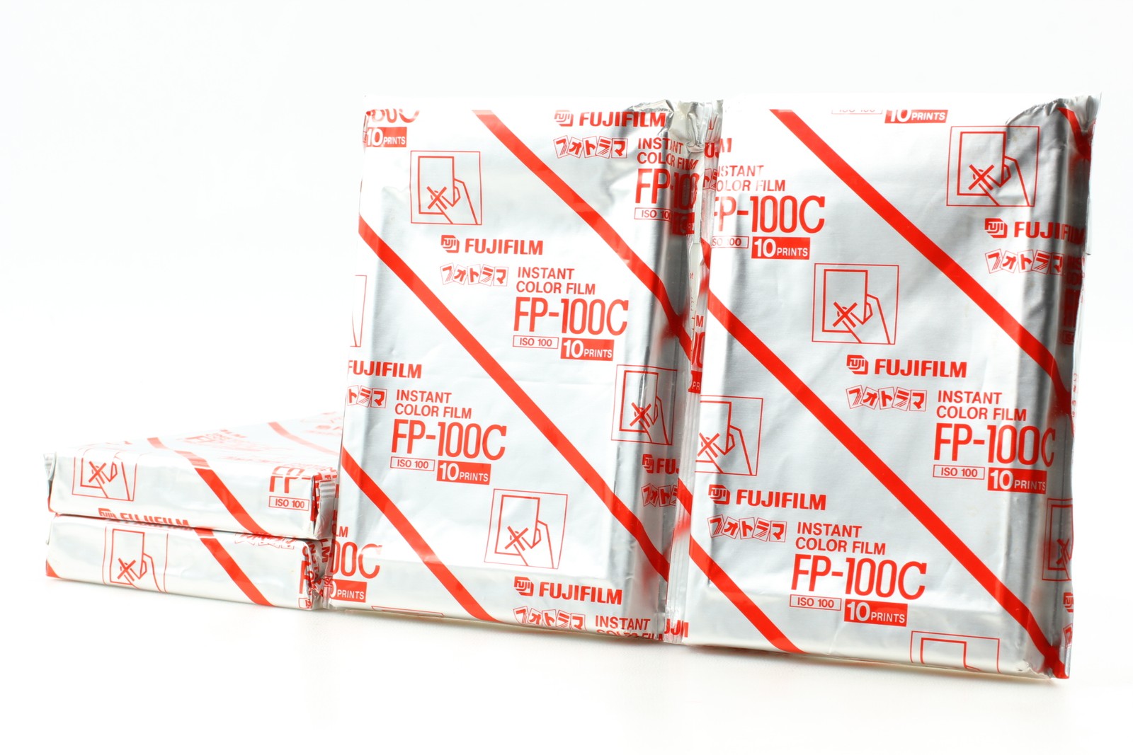 4 Packs [Unused] EXP.07/2002 Fuji Fujifilm FP-100C Instant Color Film From JAPAN