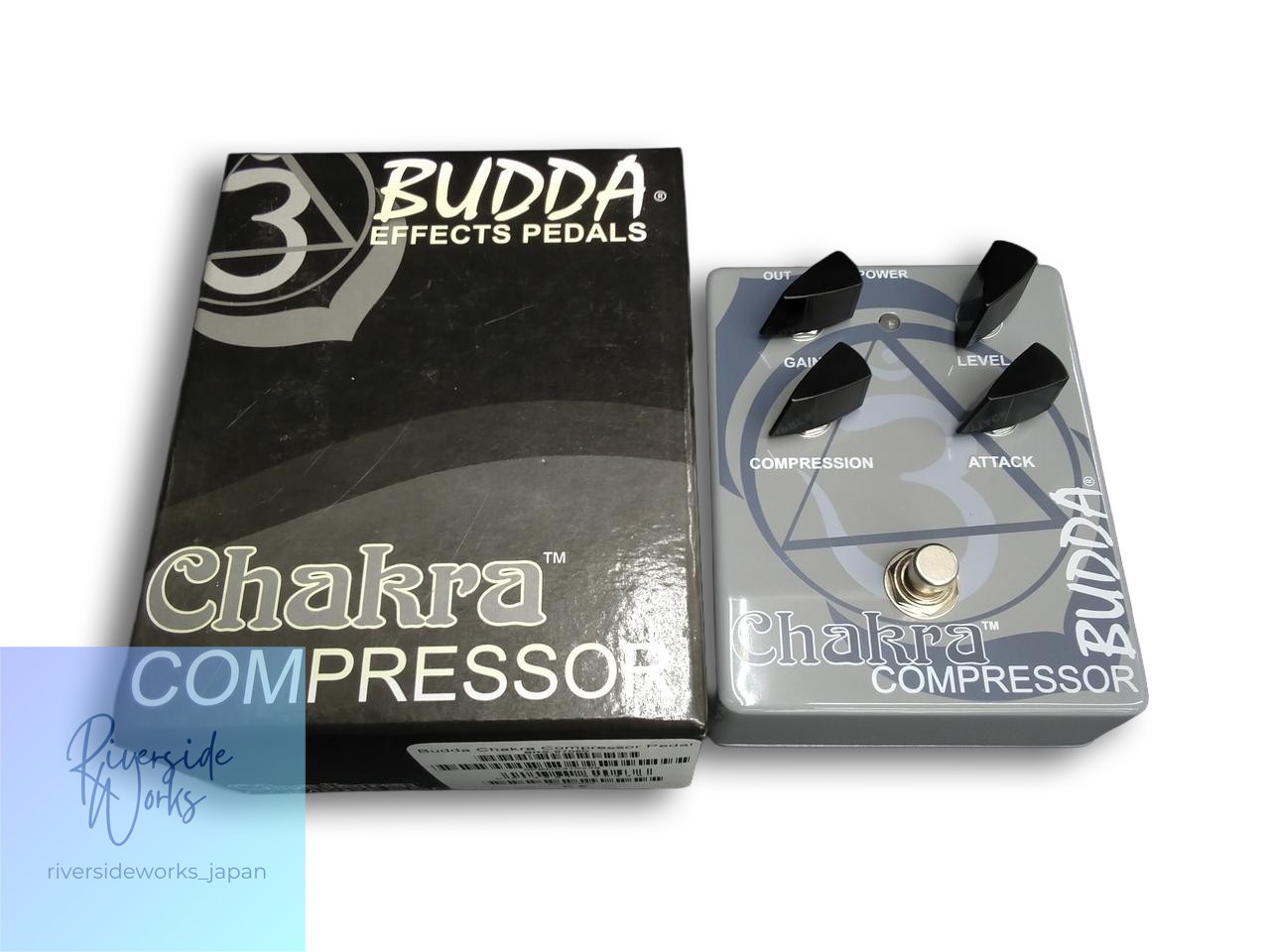 BUDDA CHAKRA COMPRESSOR Effects Pedal Guitar JP