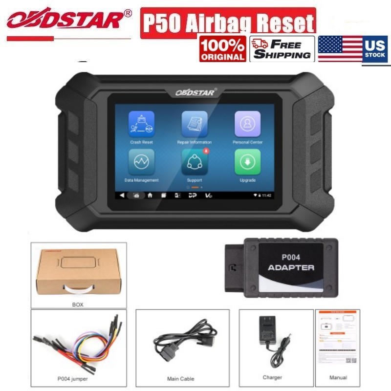 OBDSTAR P50 Intelligent Reset Tool Covers 102 Brands & Over 16000+ E*CU Part No.