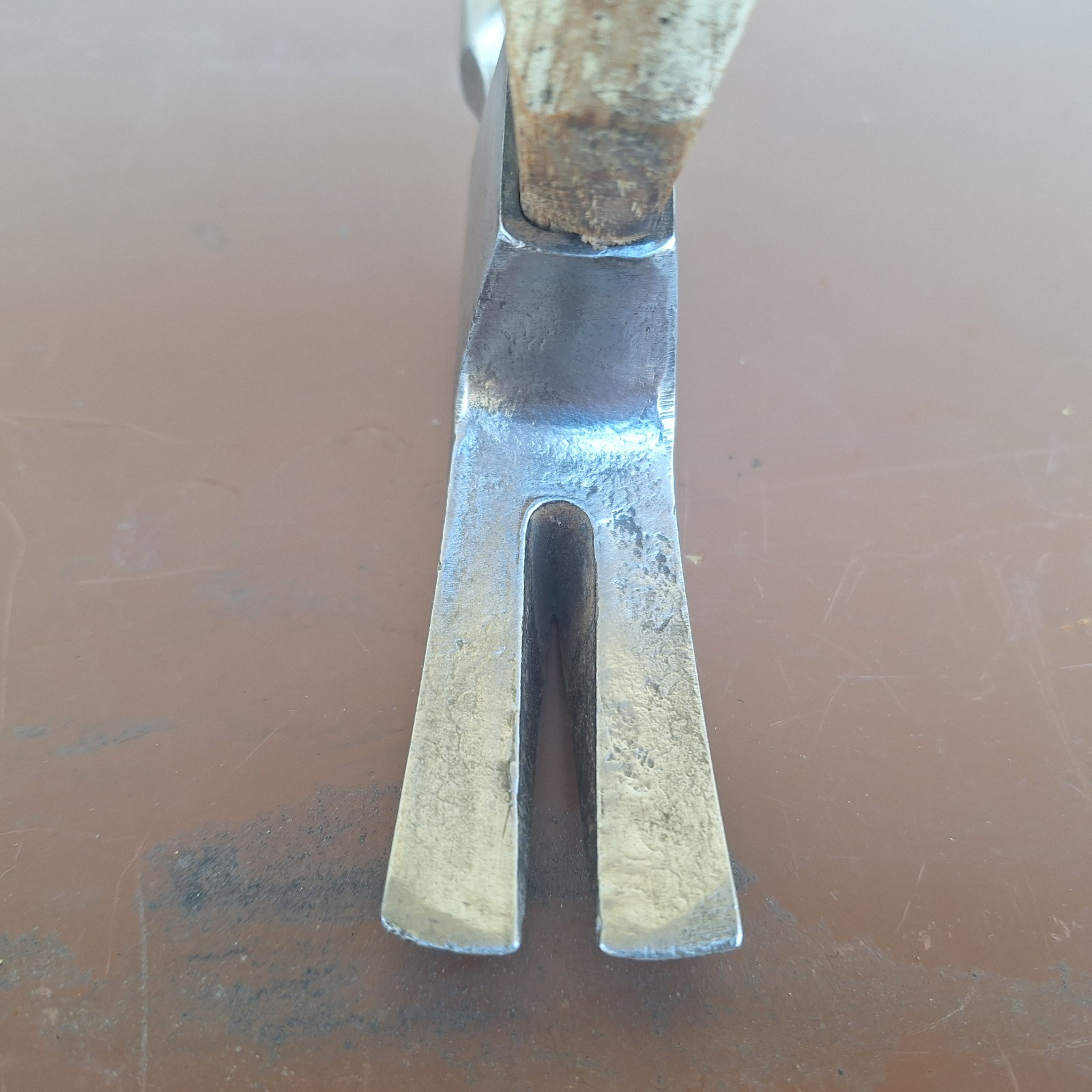 Vintage Stiletto Straight Claw Framing Hammer Smooth Face Solid No Play