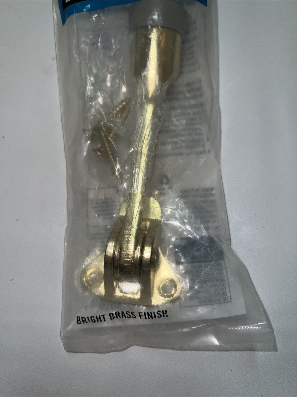 Doorstop Kick Down Bright Brass - 102 210 Lot Of 5