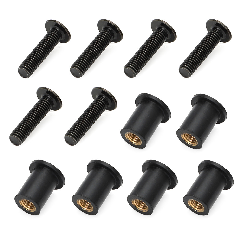 Windshield Screw Nuts Set For Yamaha SRX Phazer SECA Mountain Max Venture V Max