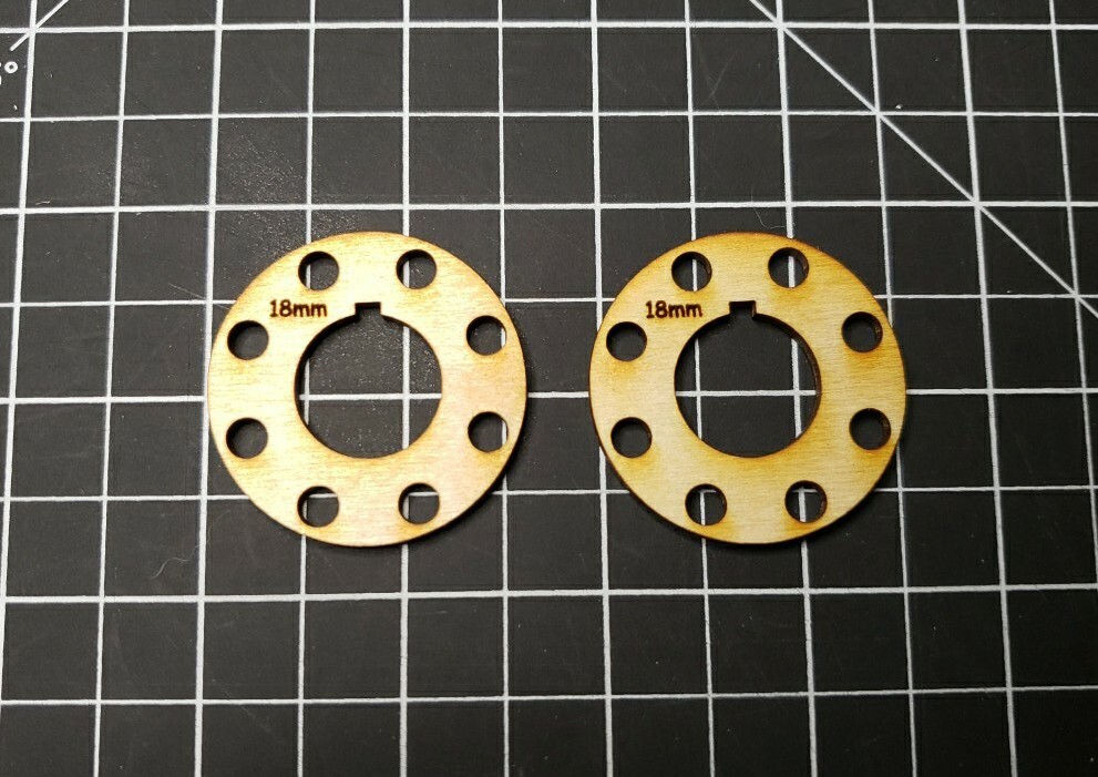BT-60 X 18mm Vented Rings For Staging Replaces Fiber Rings In Boosted Bertha Kit