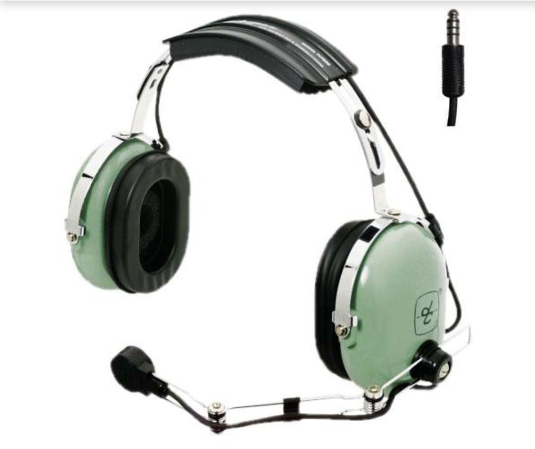David Clark H7030 Aviator Headset Boom Mounted Dynamic Microphone