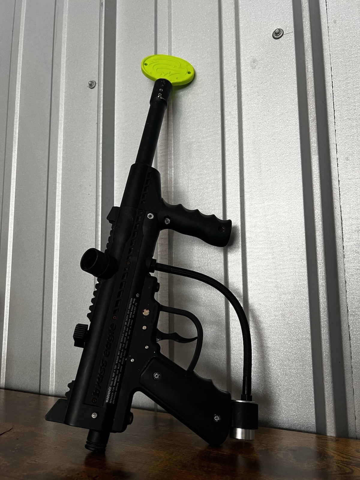 BRASS EAGLE PAINTBALL MARKER .68 CALIBER JTE WITH SAFETY LOCK