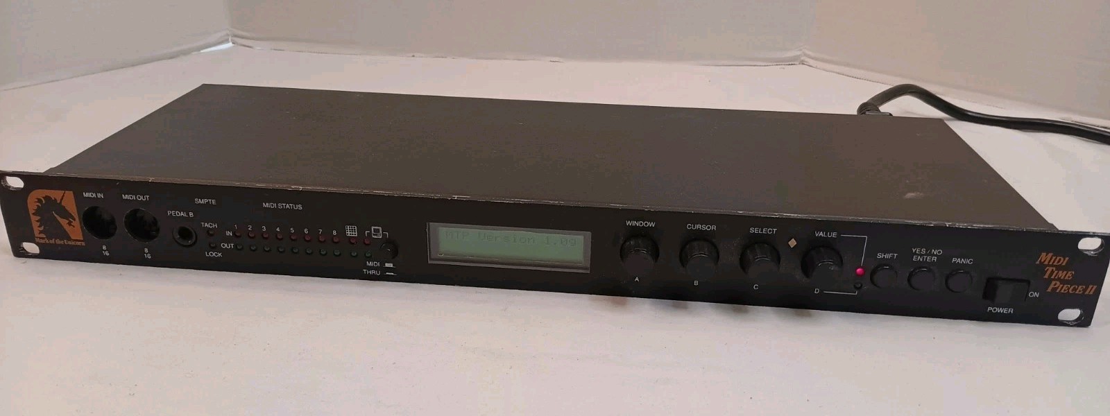 " Mark of the Unicorn " MIDI Time Piece II 2 Rack Mount Mounted - Made in U.S.A