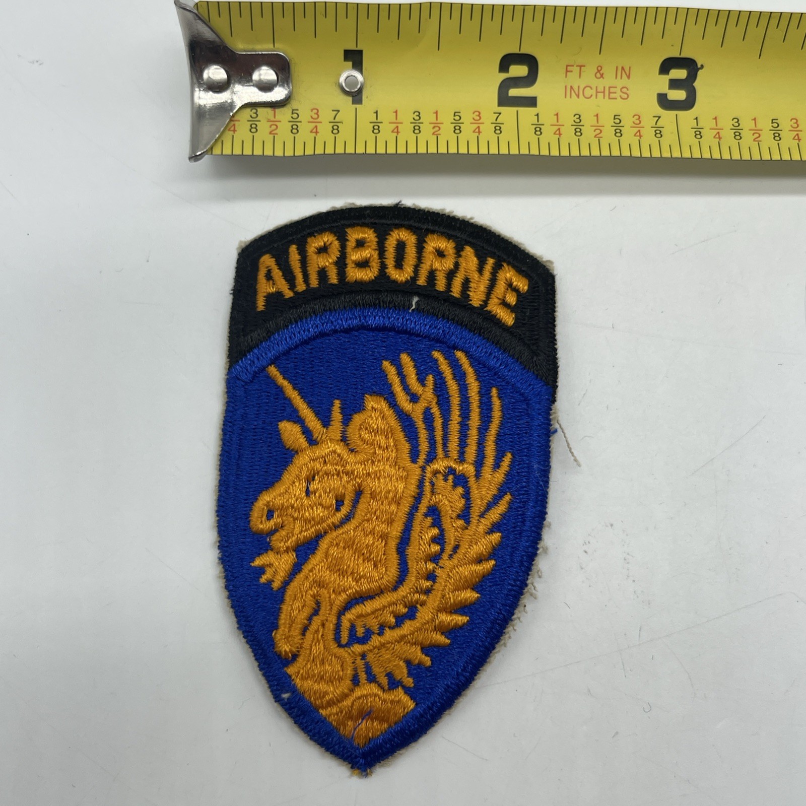 U.S. Military Army 13th Airborne Infantry Patch Insignia Cut Edge USAAF