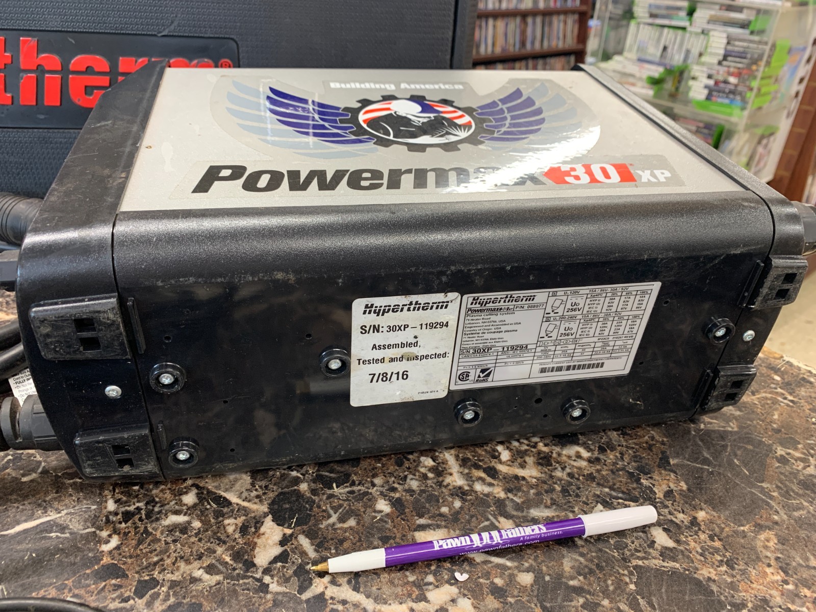 Hypertherm Powermax 30XP Plasma Cutter WITH case