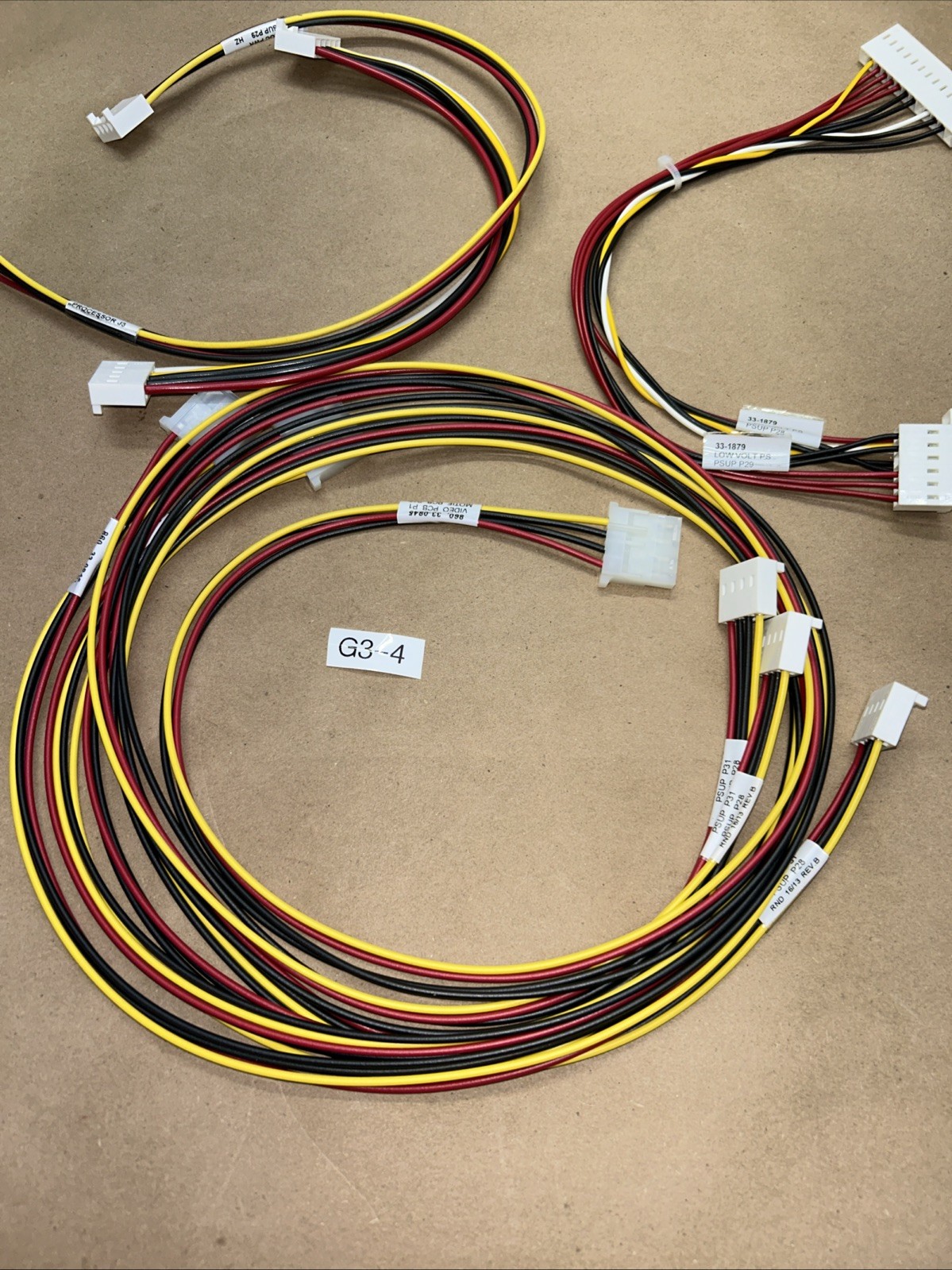 Assorted Haas Automation Cables: 33-1879, 33-0864, 33-0845 NNB Fast Shipping!