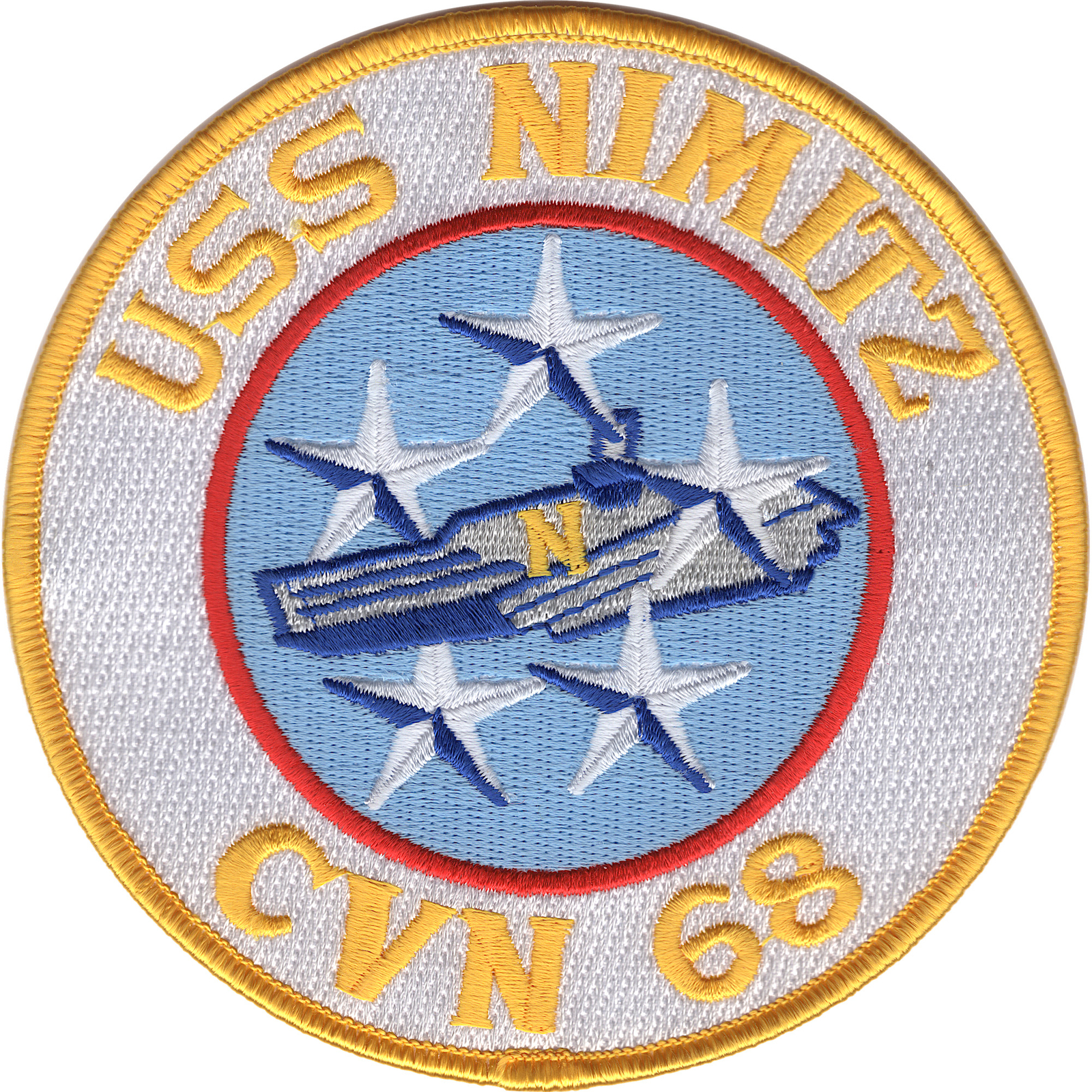 CVN-68 USS Nimitz Patch - Version N