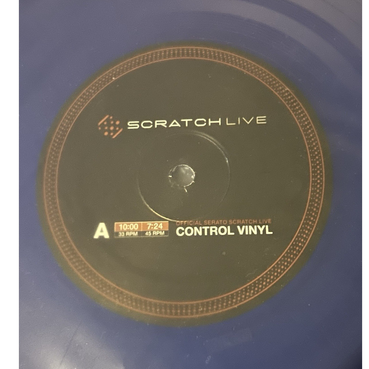 Serato Scratch Live Control Vinyl Blue 33/45 RPM for Serato Scratch Live