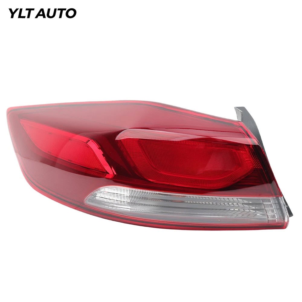 Halogen Tail Light Assembly Left For 2017 2018 Hyundai Elantra No Side Marker