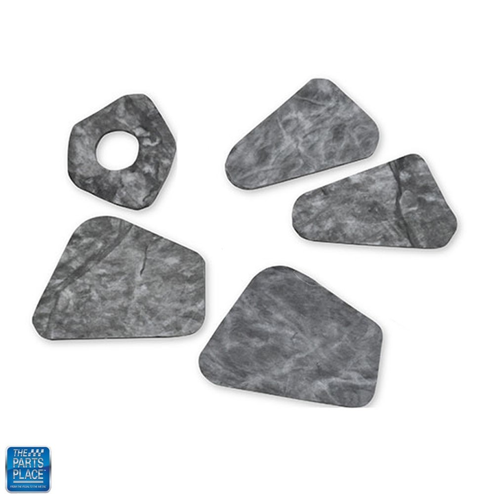 1968-72 Buick Skylark GS Gran Sport Hood Pad Insulation 5 Piece Set Made in USA