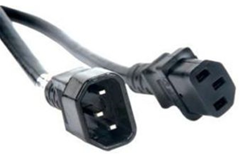 American DJ ECCOM-6 120 Volt 16/3 Gauge 6 Ft. Black Iec Female To Male Ul Listed