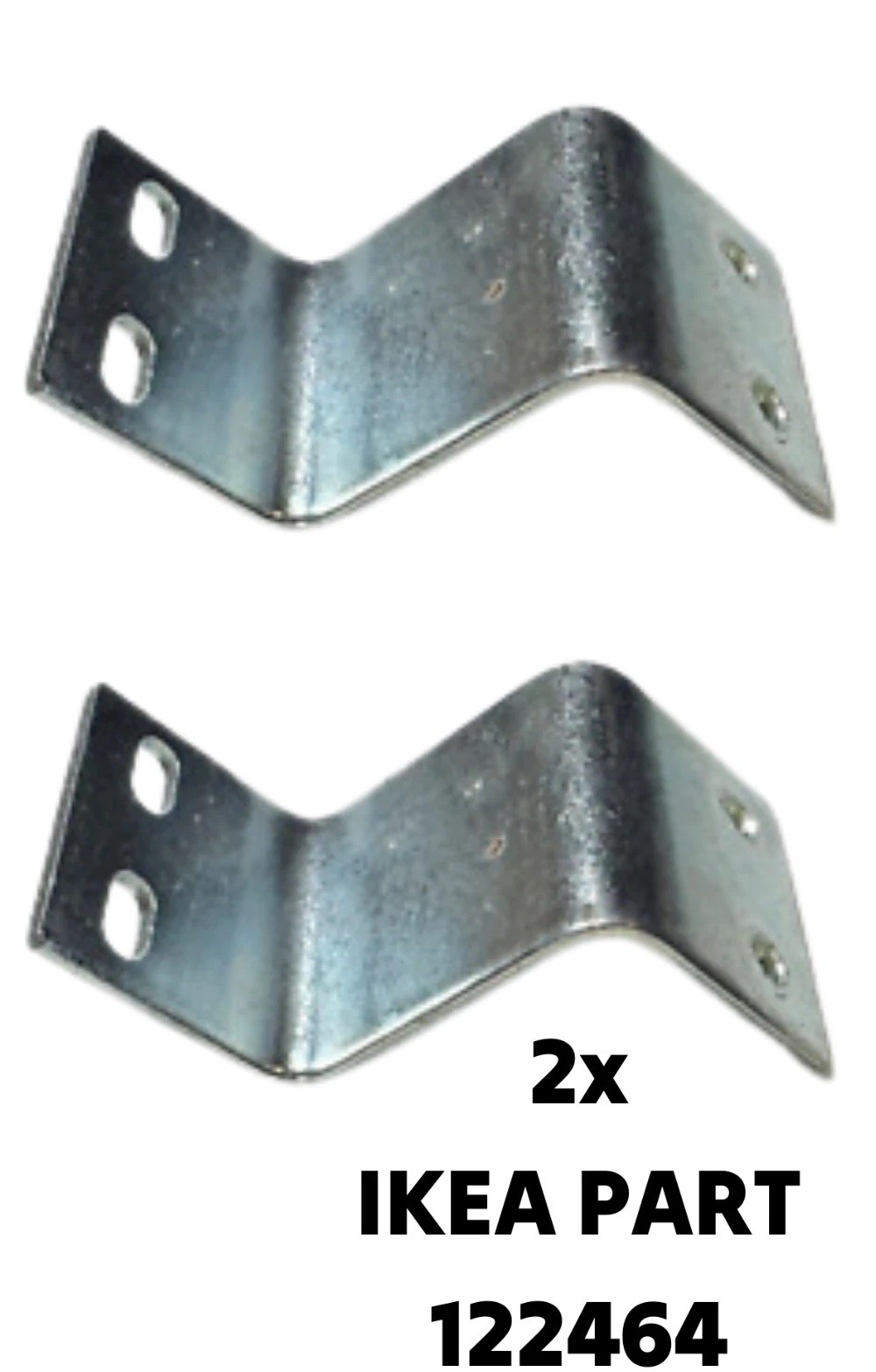 IKEA FRIHETEN MANSTAD Angled Support Bracket Part #122464 2 Pack