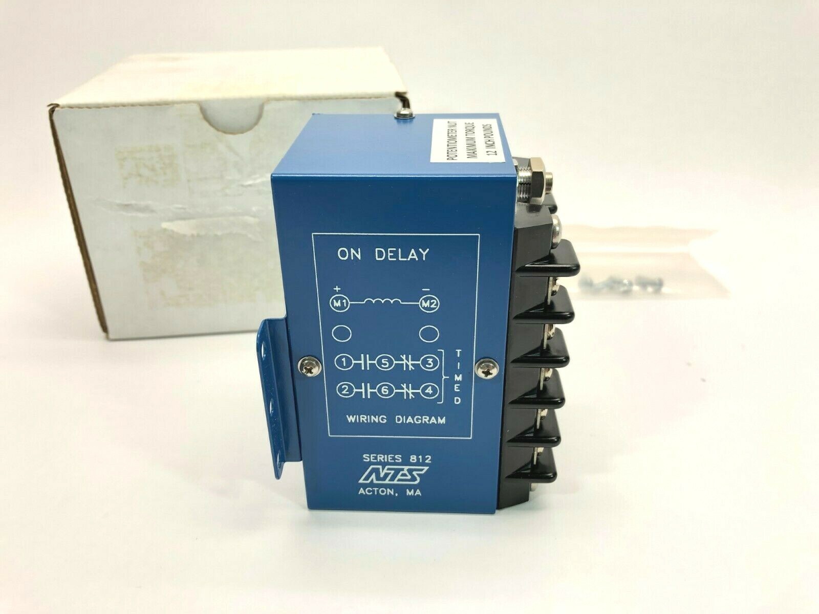 NTS 812-1-6-07-0 Series 812 Time Delay Relay Module, Timer