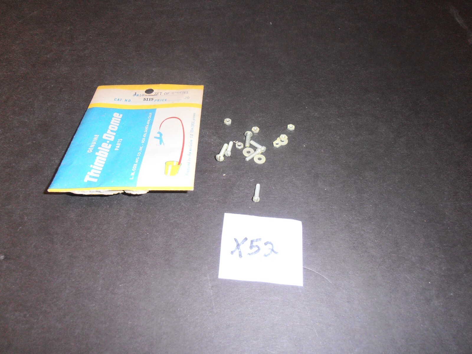 Cox Set of Screws, Nuts and Washers  #5115