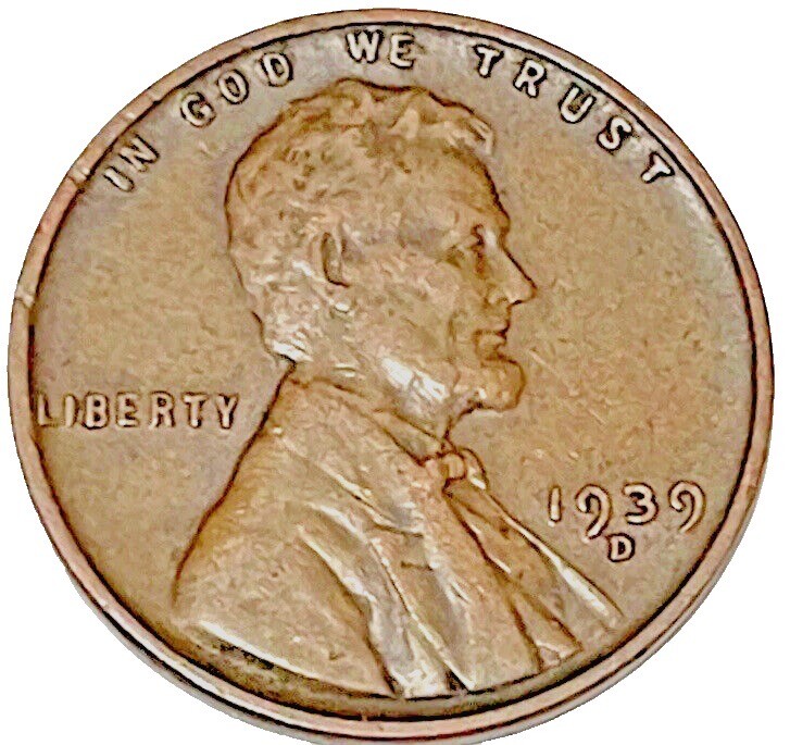 1939-D Lincoln Wheat Cent “Best Value on eBay “ FAST FREE SHIPPING!!