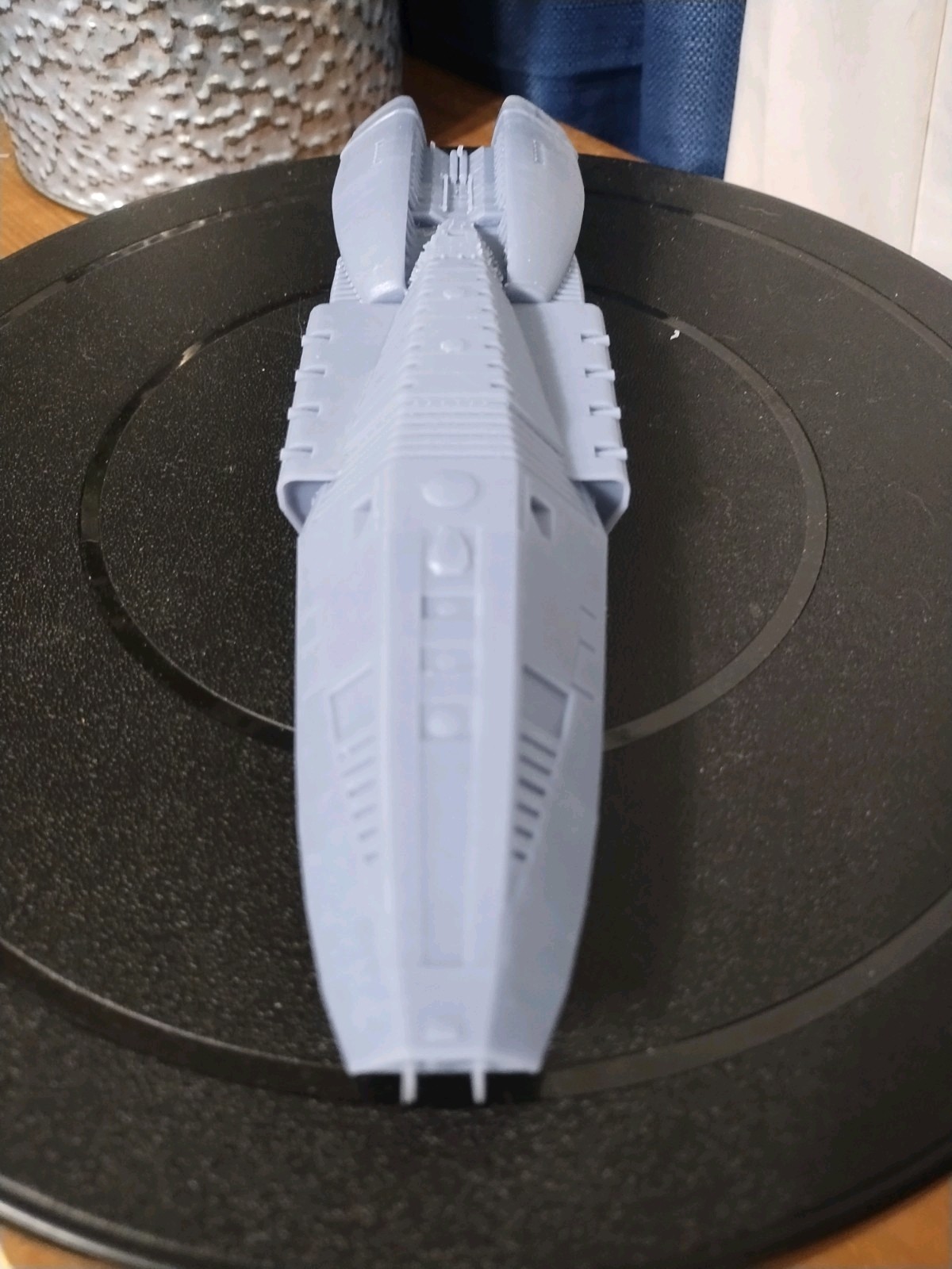 Battlestar Galactica Adamant Class Carrier 3D Print 8.75"