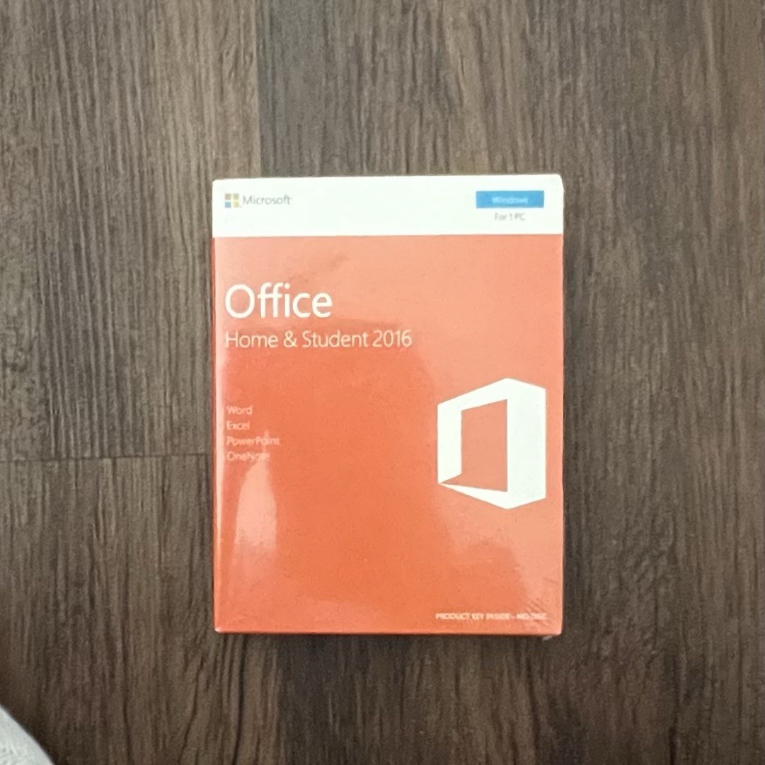Microsoft Office Home & Student 2016 Software for Windows (79G04589) School Work