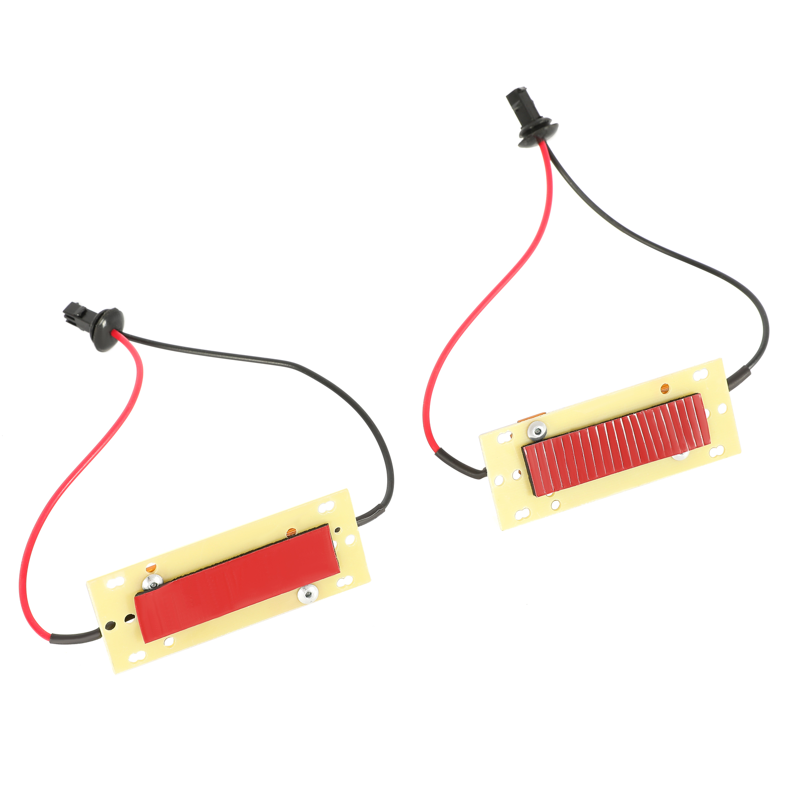 For 1999-2004 Ford Mustang Sequential Signal LED Tail Lights w/ Red Tube Black