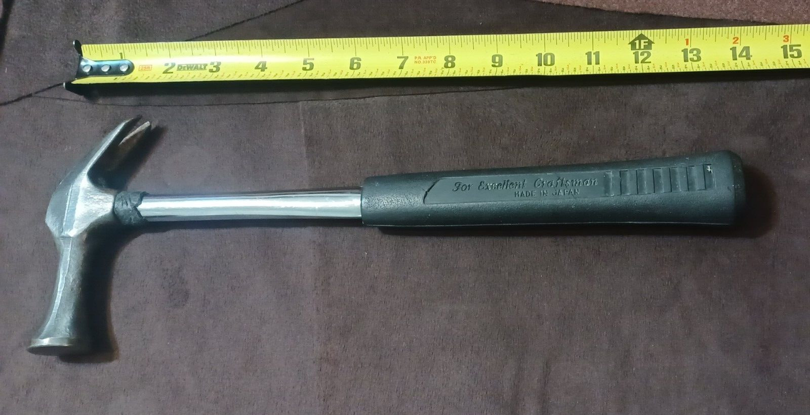 Claw Hammer Dogyu Style "For The Excellent Craftsman" Made In Japan Carpenter