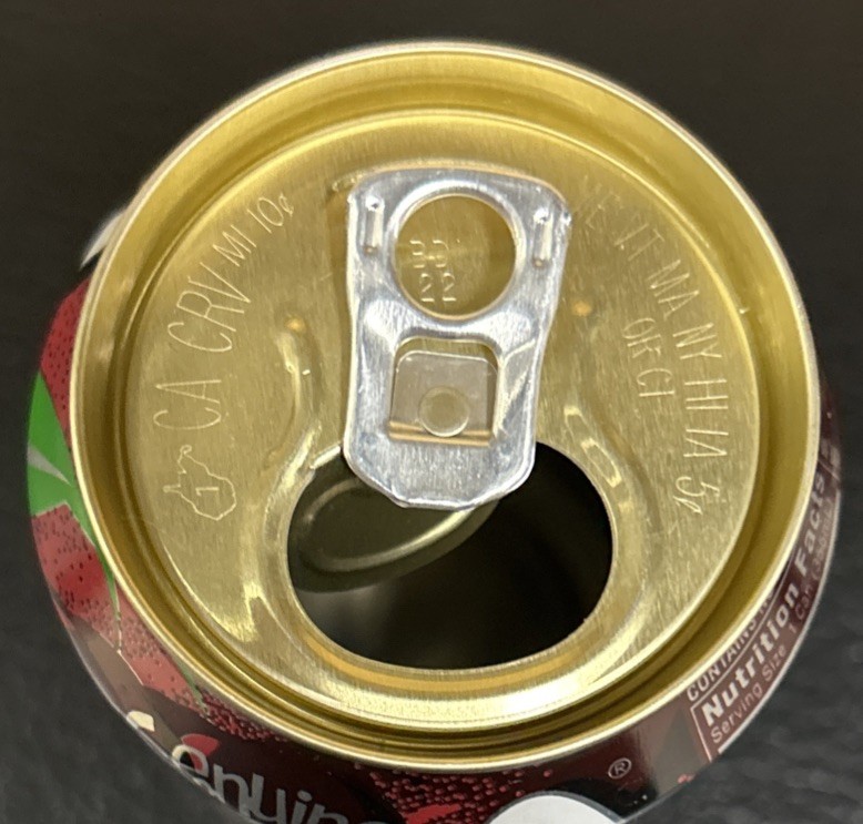 Vintage FAYGO BLACK CHERRY 12oz. Empty Aluminum Pull Tab Soda Can