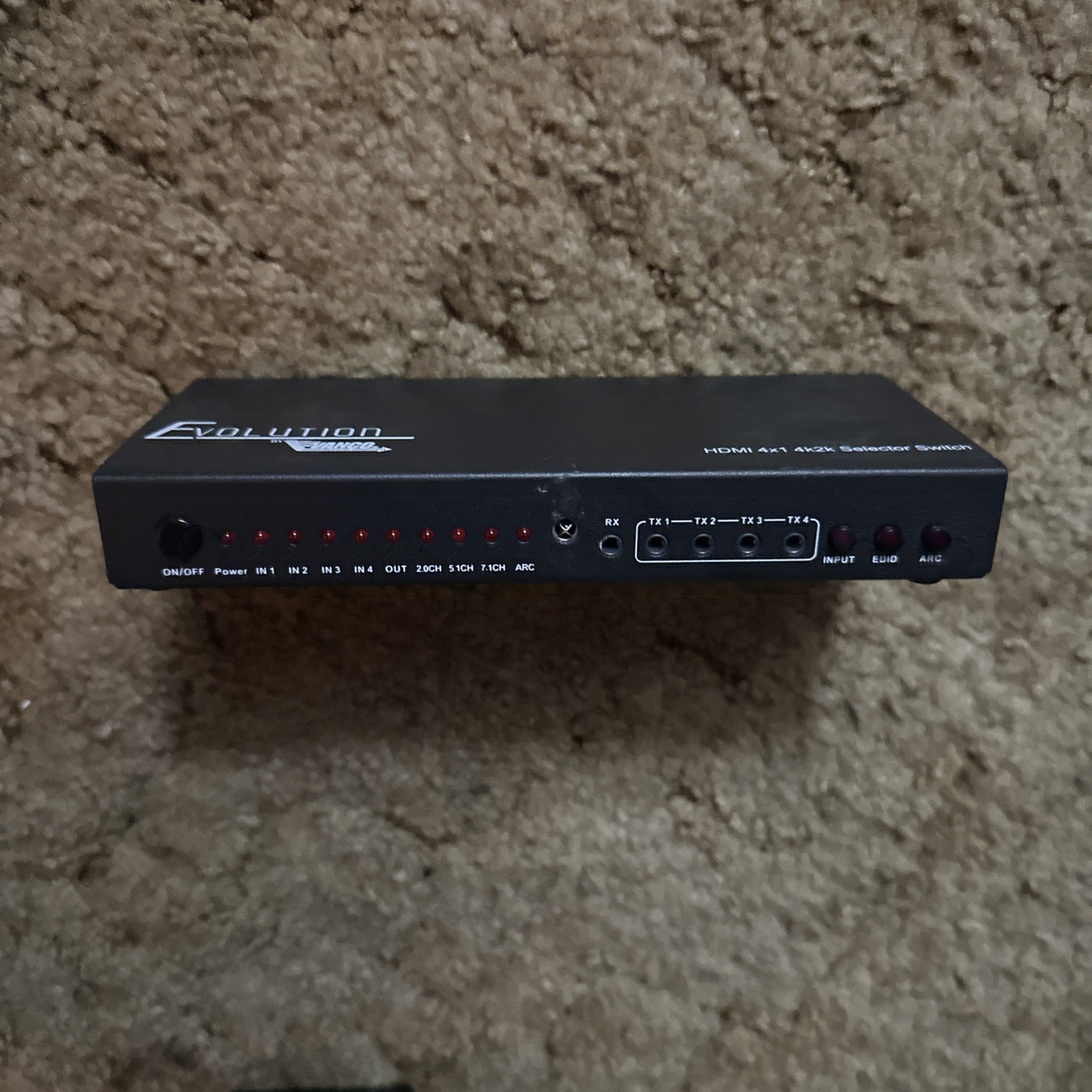 Vanco Evolution EVSW1041 HDMI 4x1 4k2k Selector Switch