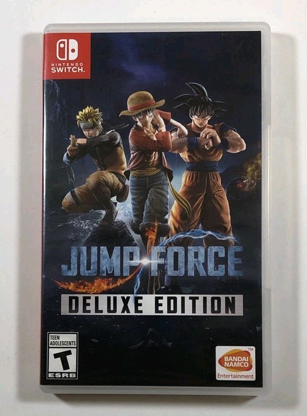 CASE ONLY NO GAME: Jump Force Deluxe Edition (Nintendo Switch) PLEASE READ