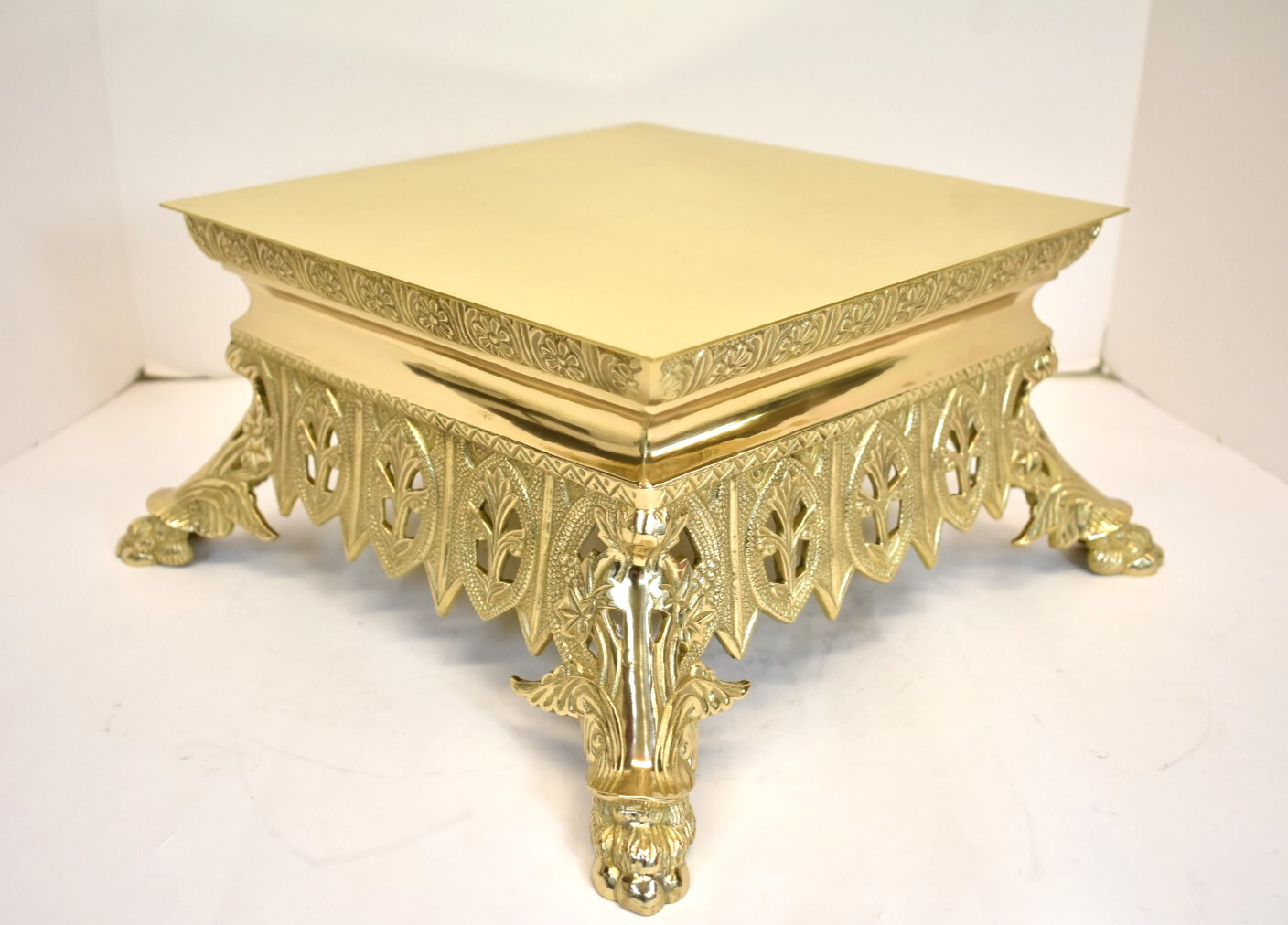Traditional Church "Tabor" - Solid Brass Monstrance Stand #157 - Thabor