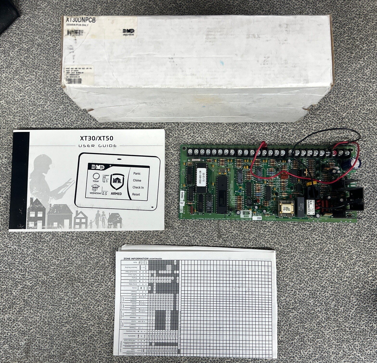 BRAND NEW!! DMP XT30DPCB PCB Board - Burglary/Fire/Door Control Panel