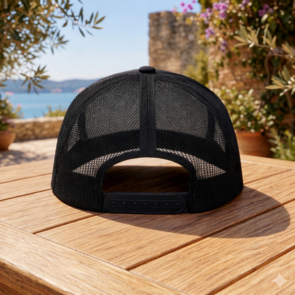 Ford Embroidered Trucker Hat Snapback Adjustable Cap Black
